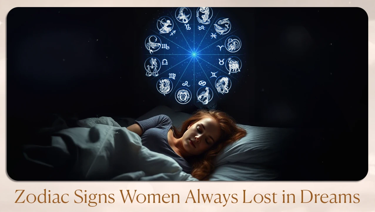 Zodiac Signs Women Always Lost in Dreams